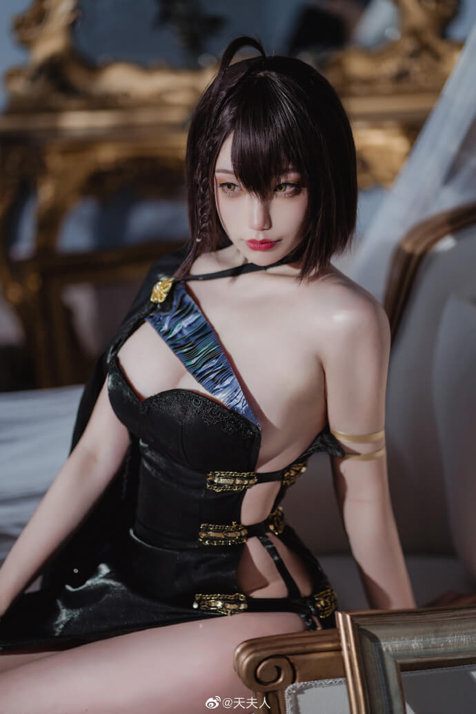 碧蓝航线巴尔的摩礼服cos 碧蓝航线巴尔的摩换装夜风minuet|cn天夫人