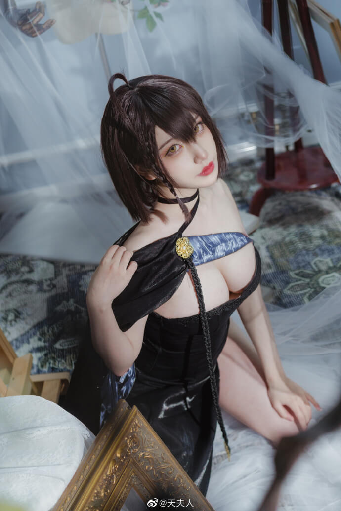 碧蓝航线巴尔的摩礼服cos 碧蓝航线巴尔的摩换装夜风minuet|cn天夫人