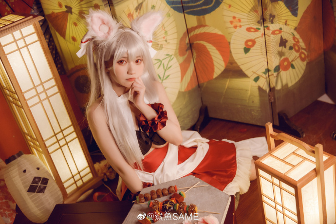 碧蓝航线夕立换装「肉肉之宴」cosplay| cn鯊魚SAME