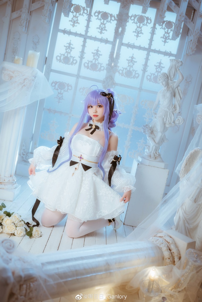 碧蓝航线独角兽花嫁cos 碧蓝航线独角兽梦想的纯白誓约|cn啊日日_Ganlory