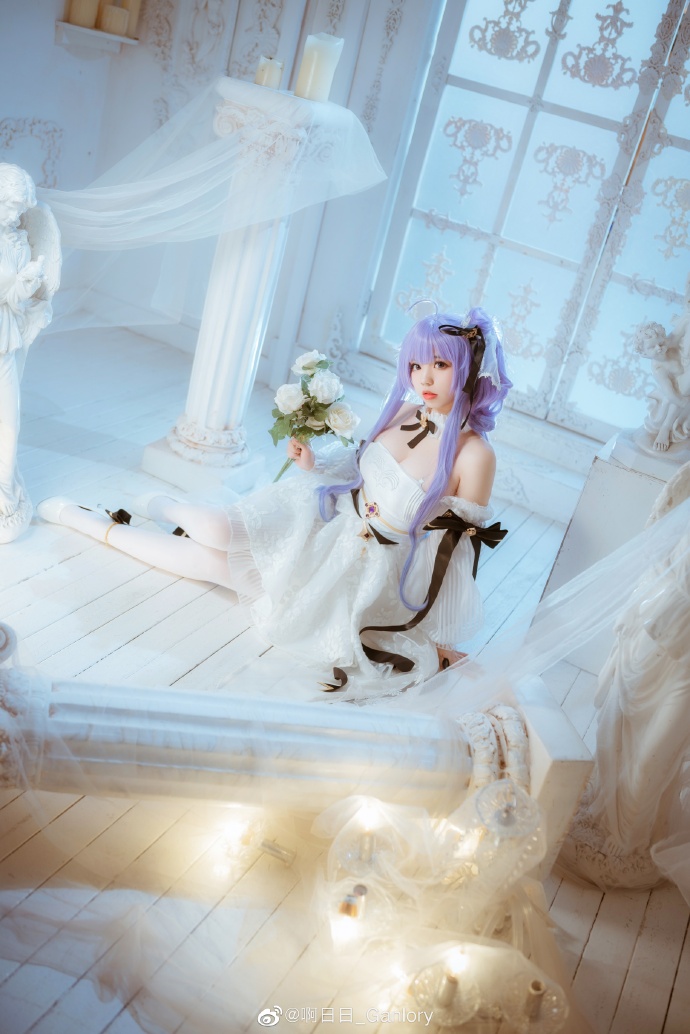 碧蓝航线独角兽花嫁cos 碧蓝航线独角兽梦想的纯白誓约|cn啊日日_Ganlory