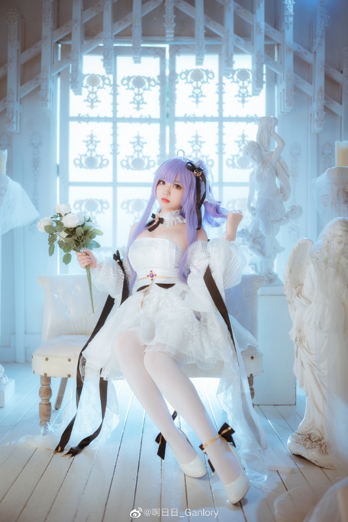 碧蓝航线独角兽花嫁cos 碧蓝航线独角兽梦想的纯白誓约|cn啊日日_Ganlory
