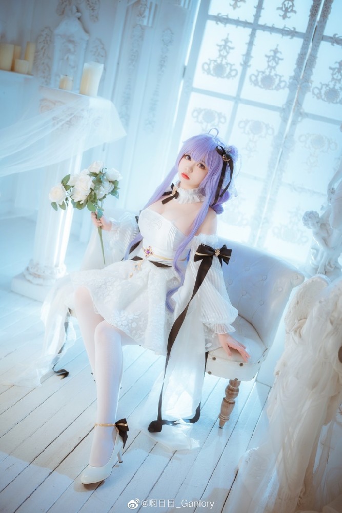 碧蓝航线独角兽花嫁cos 碧蓝航线独角兽梦想的纯白誓约|cn啊日日_Ganlory