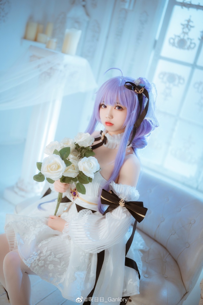 碧蓝航线独角兽花嫁cos 碧蓝航线独角兽梦想的纯白誓约|cn啊日日_Ganlory