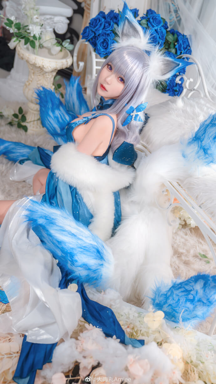 碧蓝航线信浓礼服胧月十夜cos|cn大肉丸Amiee