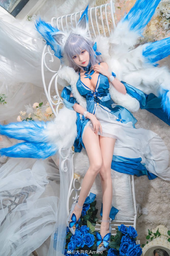 碧蓝航线信浓礼服胧月十夜cos|cn大肉丸Amiee