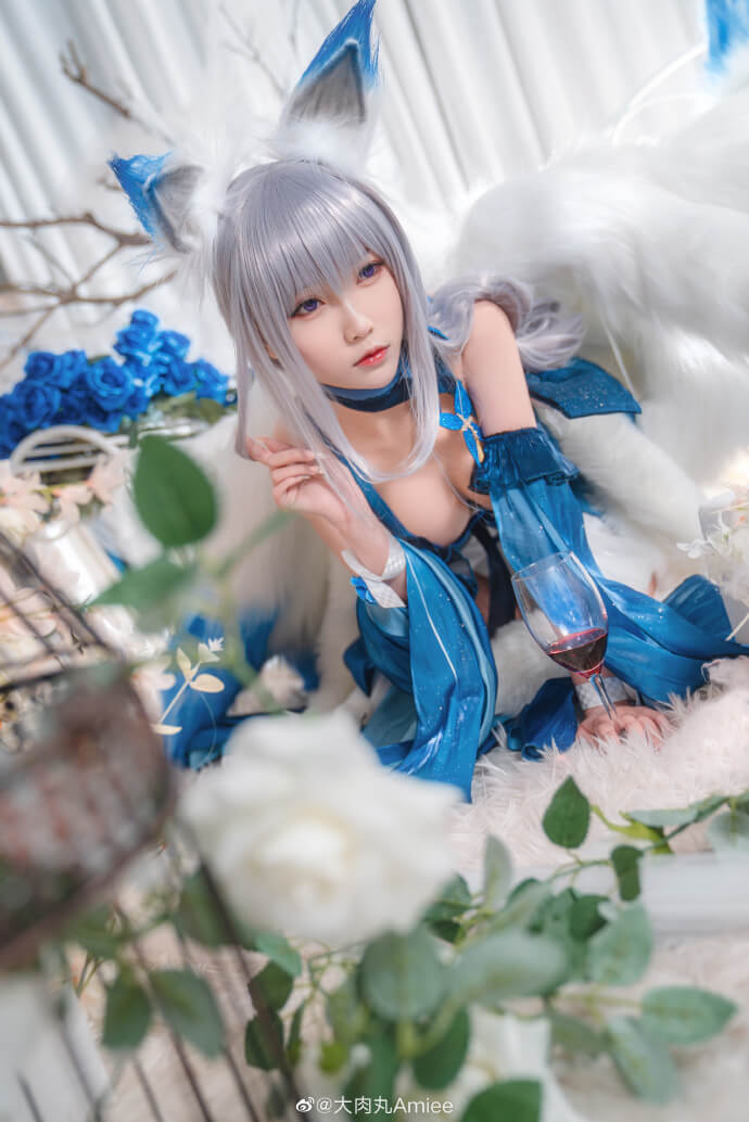 碧蓝航线信浓礼服胧月十夜cos|cn大肉丸Amiee