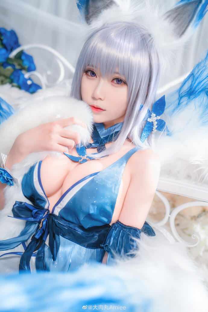 碧蓝航线信浓礼服胧月十夜cos|cn大肉丸Amiee