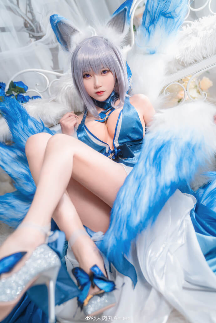 碧蓝航线信浓礼服胧月十夜cos|cn大肉丸Amiee