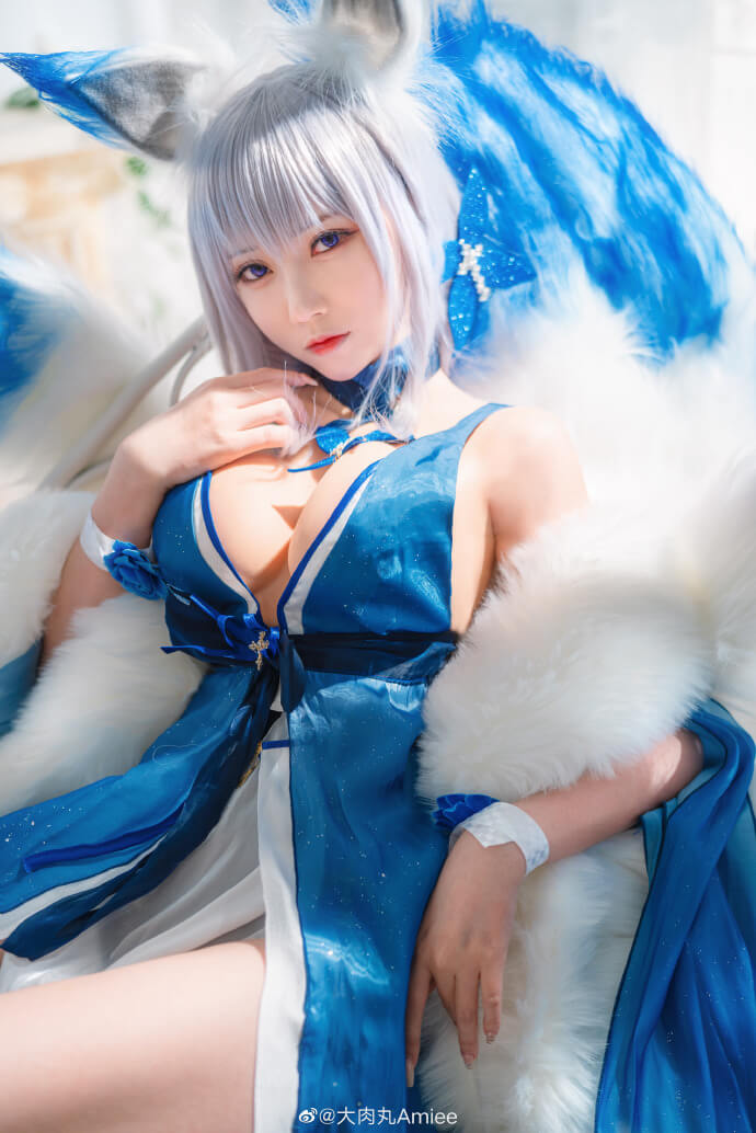 碧蓝航线信浓礼服胧月十夜cos|cn大肉丸Amiee