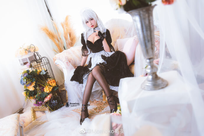 碧蓝航线赫敏cosplay 碧蓝航线赫敏cos|Momoko葵葵