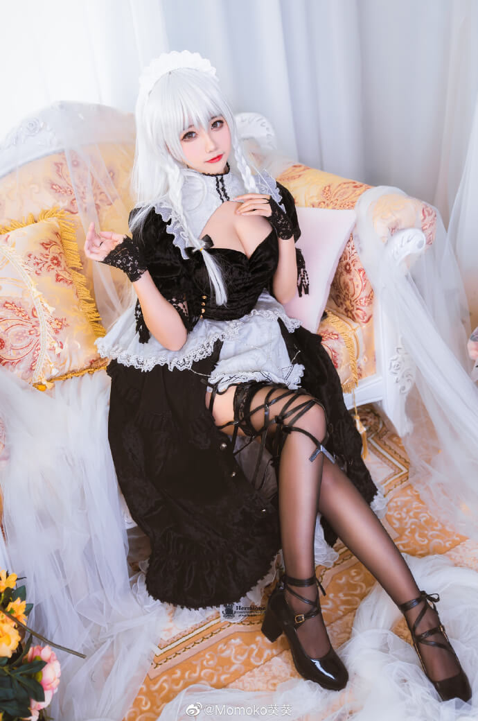 碧蓝航线赫敏cosplay 碧蓝航线赫敏cos|Momoko葵葵