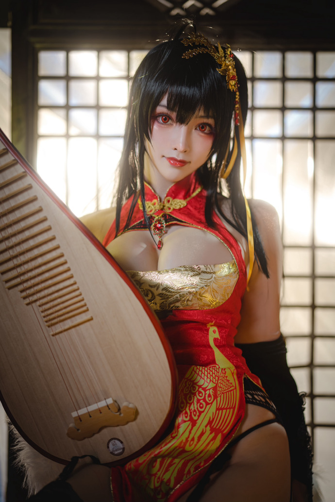 碧蓝航线大凤cosplay 碧蓝航线大凤新春旗袍cos|cn只是简言
