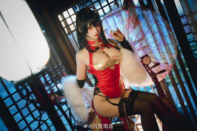 碧蓝航线大凤cosplay 碧蓝航线大凤新春旗袍cos|cn只是简言