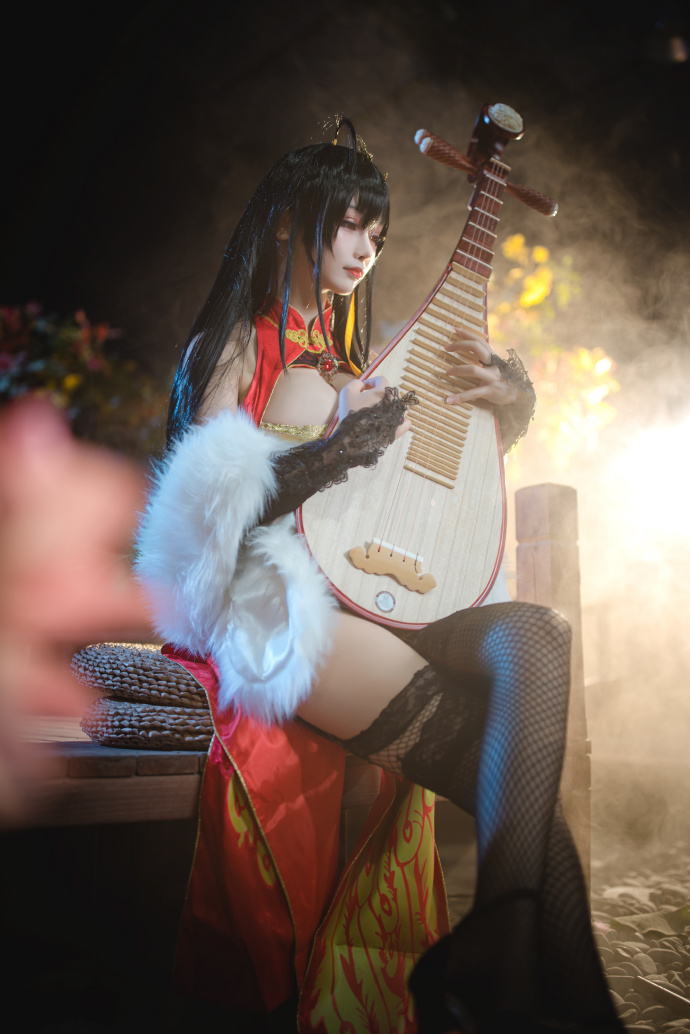 碧蓝航线大凤cosplay 碧蓝航线大凤新春旗袍cos|cn只是简言