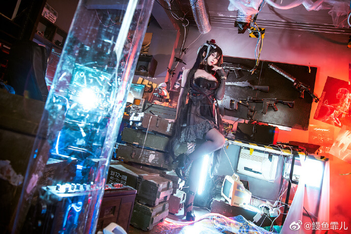 碧蓝航线大凤μ兵装cos|cn鳗鱼霏儿
