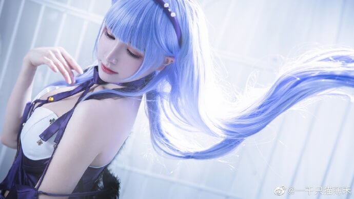 碧蓝航线黛朵礼服cos 多愁的BIsqueDoll|cn一千只猫薄禾