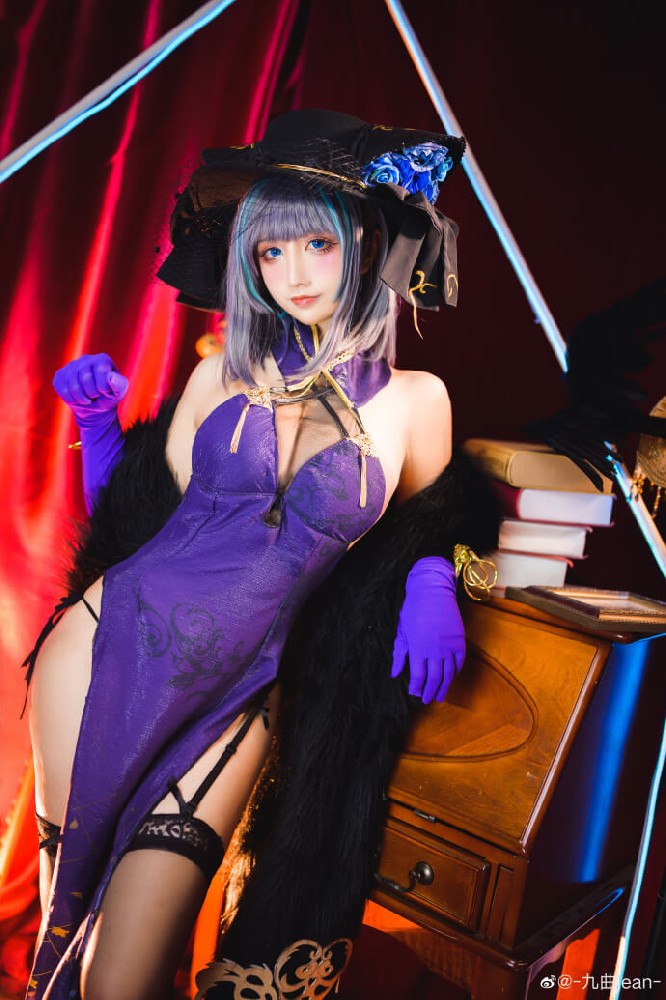 碧蓝航线柴郡猫礼服cos 音乐灿烂CaitSith|cn-九曲jean-