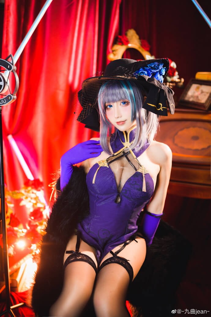 碧蓝航线柴郡猫礼服cos 音乐灿烂CaitSith|cn-九曲jean-
