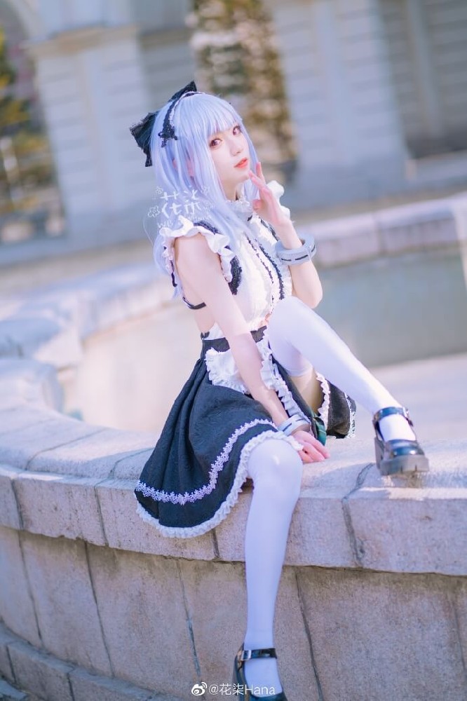碧蓝航线黛朵cos 碧蓝航线黛朵偶像兵装cosplay