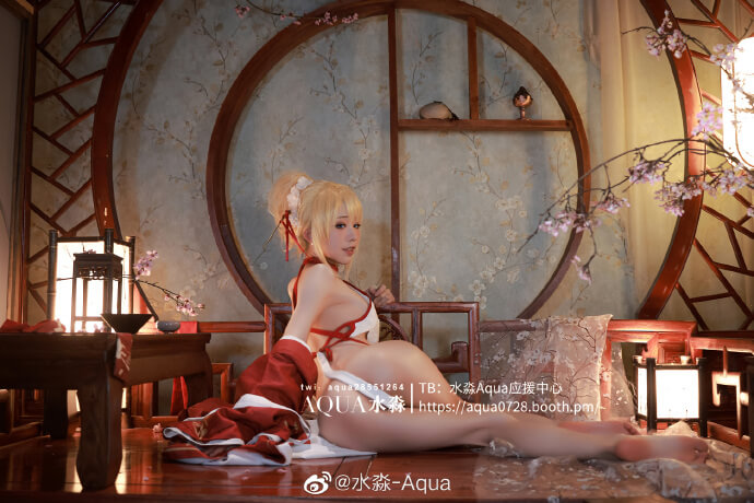 碧蓝航线光荣旗袍cosplay 碧蓝航线光荣凉夜香雪|cn水淼-Aqua