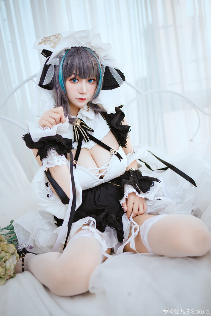 碧蓝航线柴郡猫cos可爱又迷人 碧蓝航线柴郡cosplay|cn猫九酱Sakura