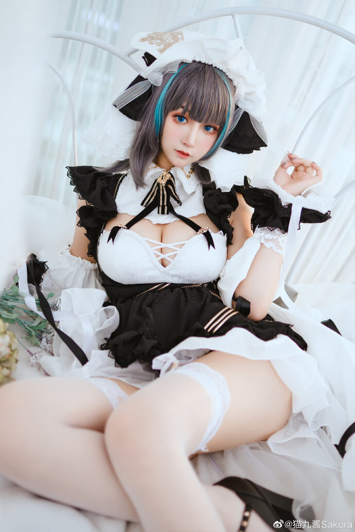 碧蓝航线柴郡猫cos可爱又迷人 碧蓝航线柴郡cosplay|cn猫九酱Sakura
