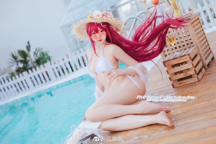 碧蓝航线絮库夫cosplay 碧蓝航线絮库夫泳装cos|cn瓜希酱