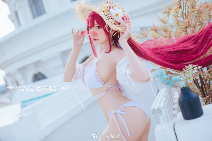 碧蓝航线絮库夫cosplay 碧蓝航线絮库夫泳装cos|cn瓜希酱