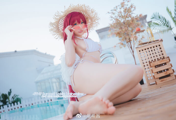 碧蓝航线絮库夫cosplay 碧蓝航线絮库夫泳装cos|cn瓜希酱