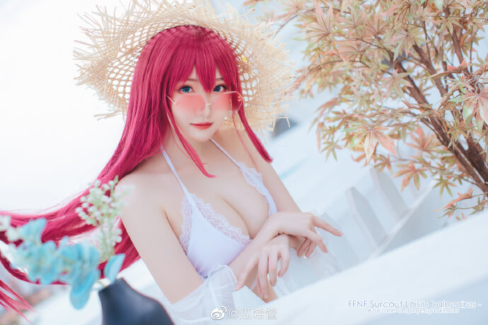 碧蓝航线絮库夫cosplay 碧蓝航线絮库夫泳装cos|cn瓜希酱