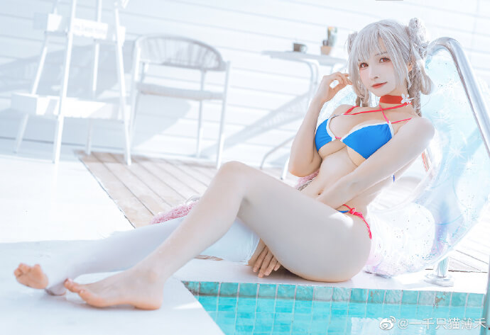 碧蓝航线可畏泳装cosplay 碧蓝航线可畏【海边的“皇家淑女”】