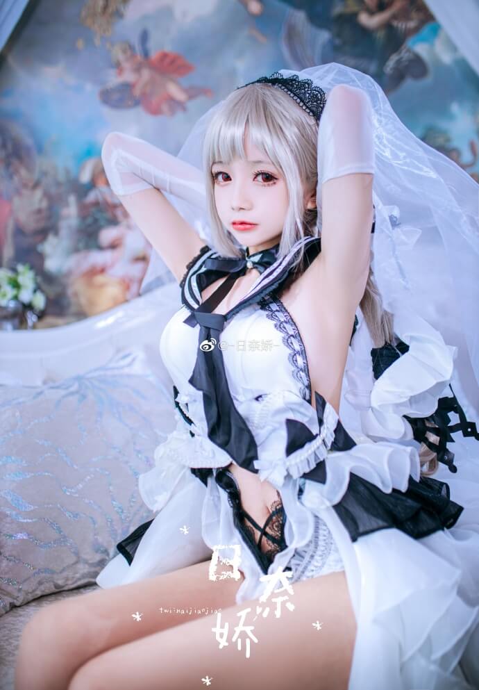 碧蓝航线可畏旗袍cosplay给人一种沁人心脾的美