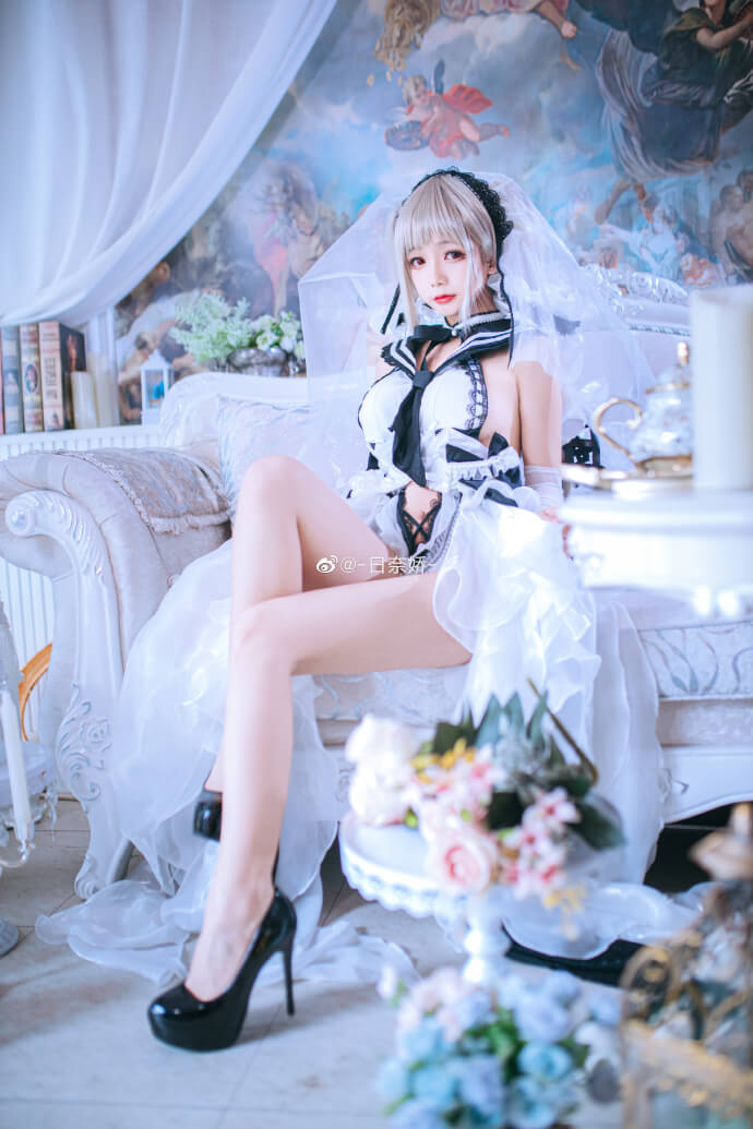 碧蓝航线可畏旗袍cosplay给人一种沁人心脾的美