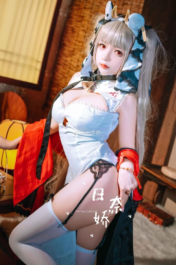 碧蓝航线可畏旗袍cosplay给人一种沁人心脾的美