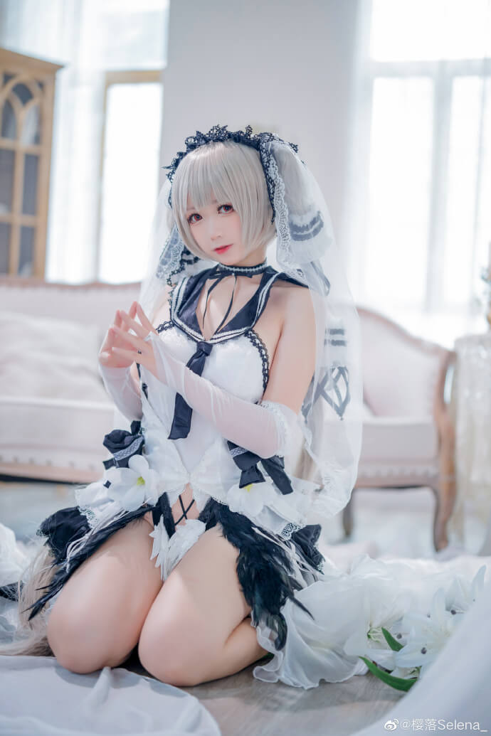 碧蓝航线可畏礼服「梳妆中的大小姐」cos|cn樱落Selena_