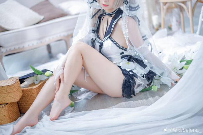碧蓝航线可畏礼服「梳妆中的大小姐」cos|cn樱落Selena_