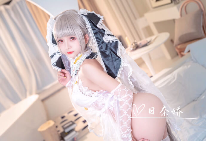 碧蓝航线可畏婚纱cos同人礼服|cn日奈娇