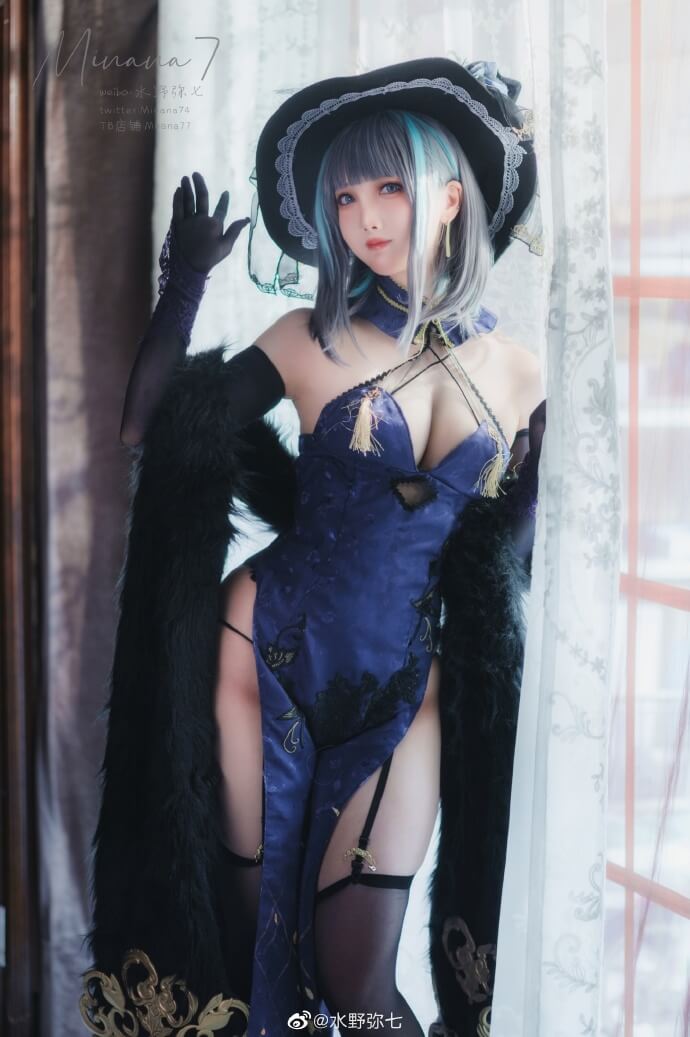 碧蓝航线柴郡换装cos「音乐绚烂CaitSith」|cn水野弥七