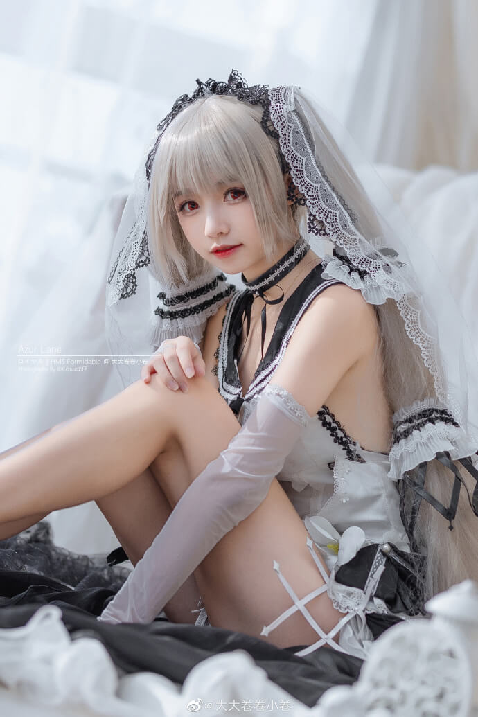 碧蓝航线可畏换装 「梳妆中的大小姐」cosplay