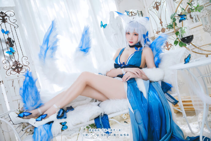 碧蓝航线信浓礼服「胧月十夜」cos|cn瓜希酱