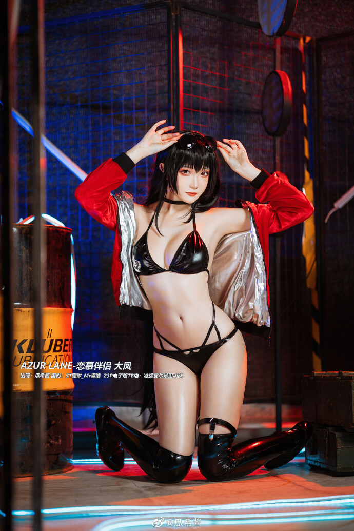 碧蓝航线大凤赛车服cos 碧蓝航线大凤赛车女郎恋慕伴侣