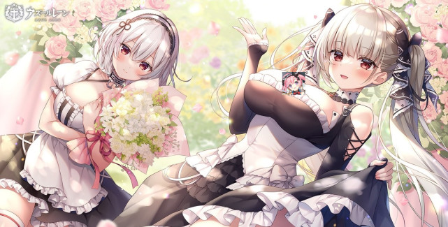 《碧蓝航线》日服周年庆倒计时贺图 胡滕小妈被可畏和天狼星暴击了