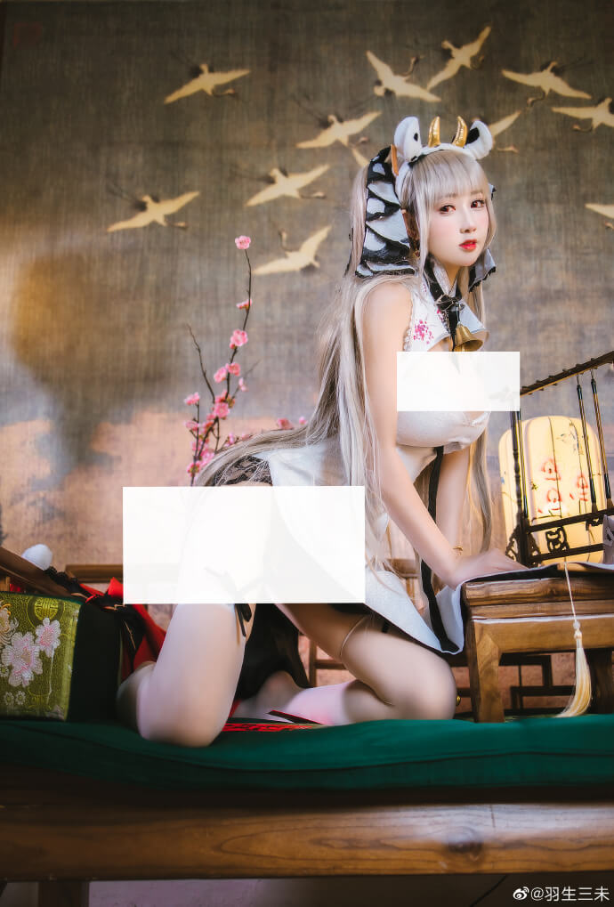 《碧蓝航线》可畏cosplay(碧蓝航线可畏旗袍cos)