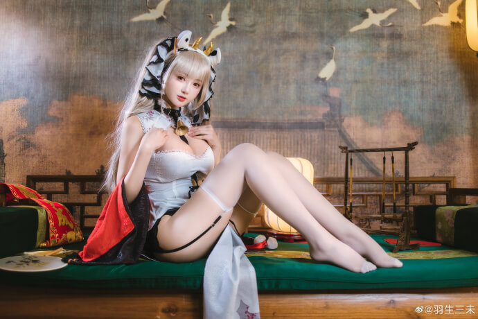 《碧蓝航线》可畏cosplay(碧蓝航线可畏旗袍cos)
