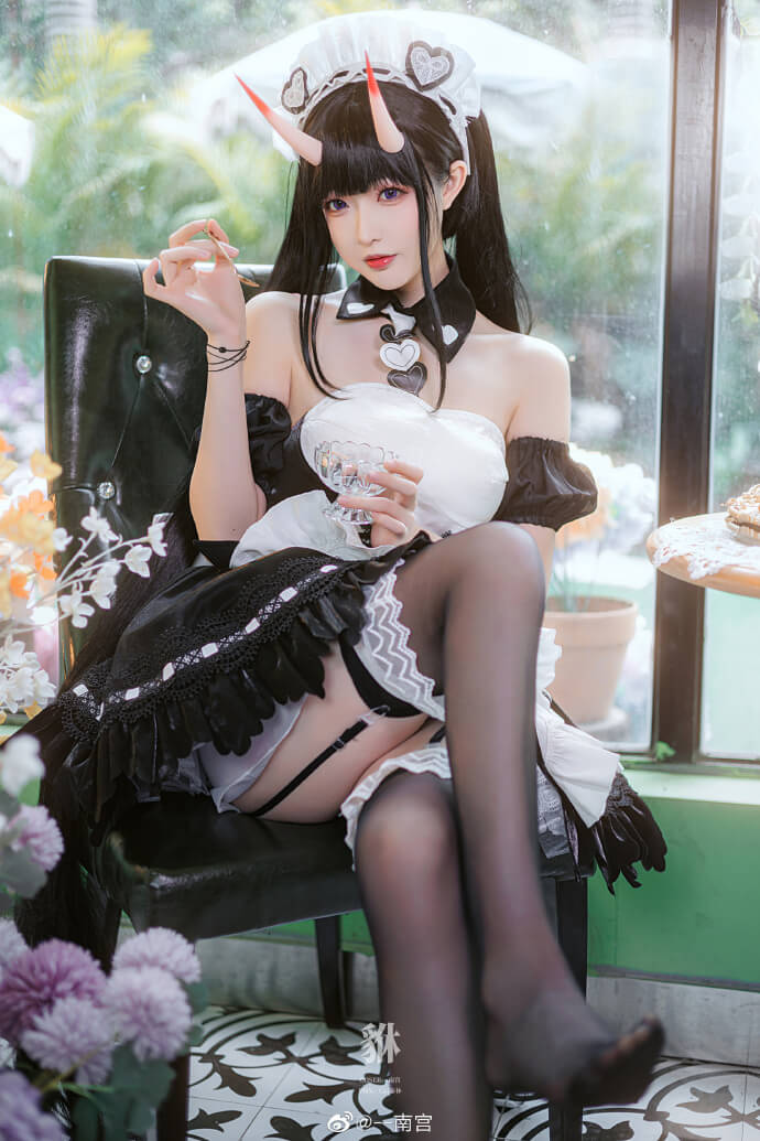 《碧蓝航线》能代女仆cos「需要少冰吗?」cn--南宫