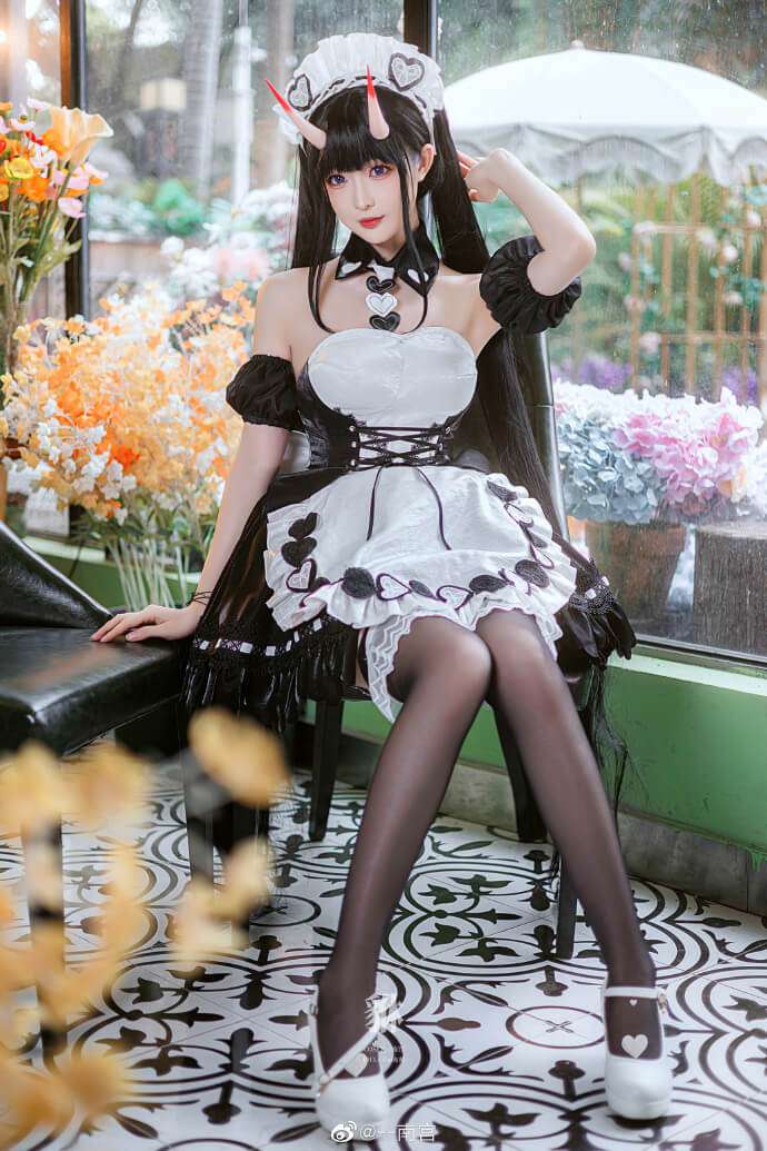 《碧蓝航线》能代女仆cos「需要少冰吗?」cn--南宫