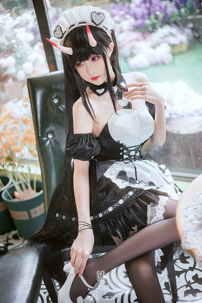 《碧蓝航线》能代女仆cos「需要少冰吗?」cn--南宫
