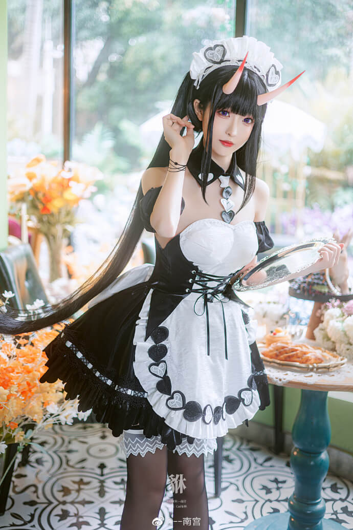 《碧蓝航线》能代女仆cos「需要少冰吗?」cn--南宫