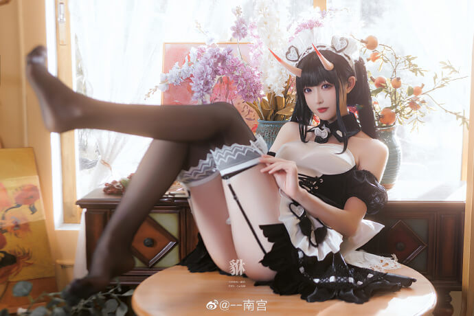 《碧蓝航线》能代女仆cos「需要少冰吗?」cn--南宫